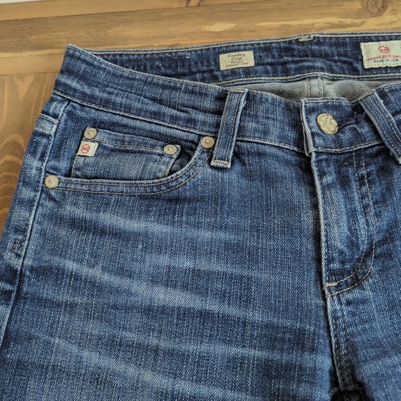 AG Adriano Goldschmied Tomboy Crop Jeans SZ 25 - Picture 3 of 14
